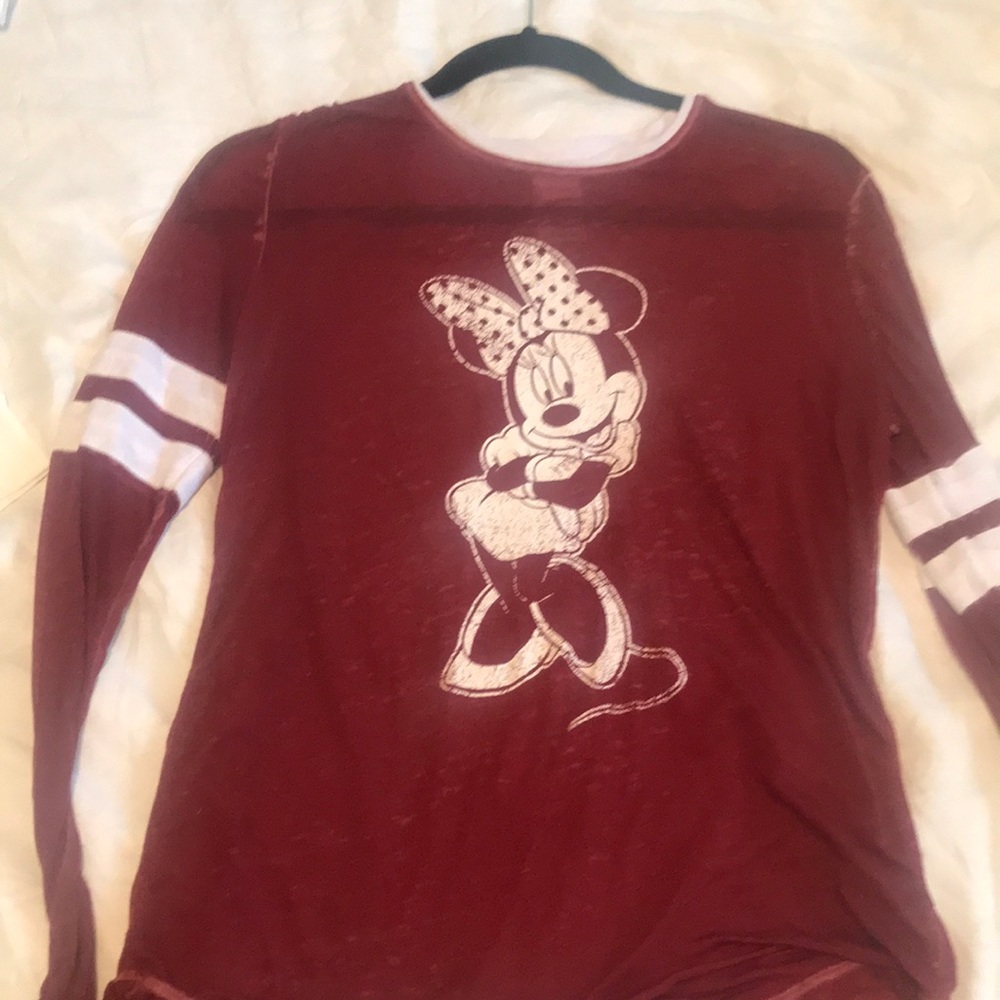 Minnie Mouse Long Sleeve See Through